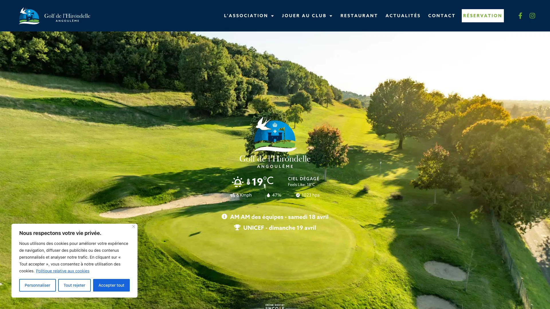 Angoulême Golf Club de l’Hirondelle